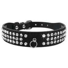 Load image into Gallery viewer, Puppy Cat Collars Adjustable Leather Bowknot
