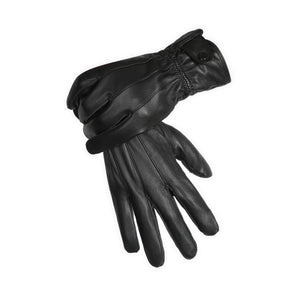 Reed Men's Genuine Leather Warm Lined Driving Gloves - Touchscreen Texting Compatible - Imported