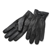 Load image into Gallery viewer, Reed Men&#39;s Genuine Leather Warm Lined Driving Gloves - Touchscreen Texting Compatible - Imported
