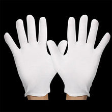 Charger l&#39;image dans la galerie, Gants blancs Gants en coton doux
