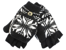 Charger l&#39;image dans la galerie, Insulated Knit Fingerless Mitten Gloves
