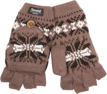 Charger l&#39;image dans la galerie, Insulated Knit Fingerless Mitten Gloves

