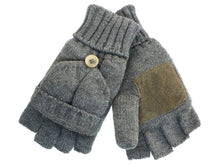 Charger l&#39;image dans la galerie, Insulated Knit Fingerless Mitten Gloves

