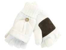 Charger l&#39;image dans la galerie, Insulated Knit Fingerless Mitten Gloves
