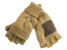 Charger l&#39;image dans la galerie, Insulated Knit Fingerless Mitten Gloves
