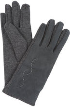Charger l&#39;image dans la galerie, Lidy Leather Embroidered Comfortable Warm Snow Touch Screen Finger Gloves
