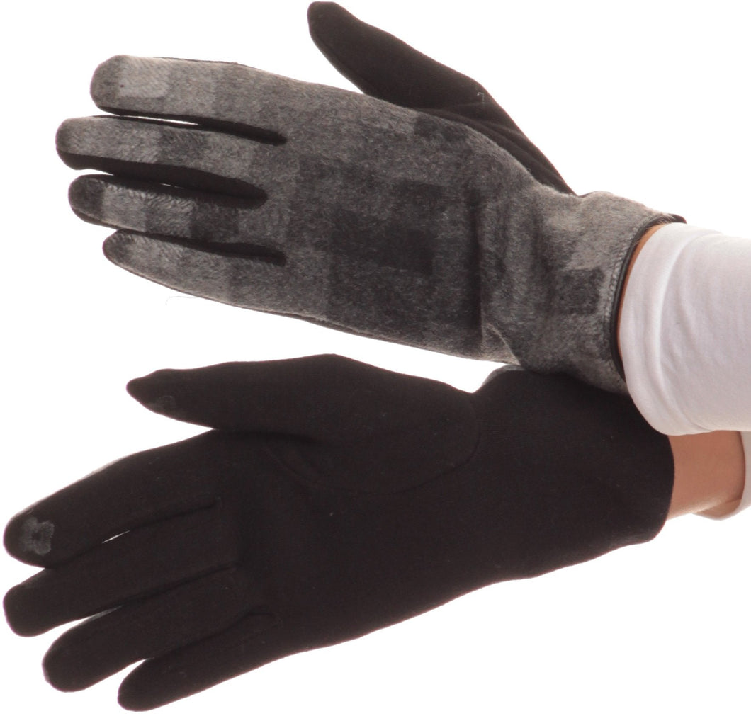 Kade Pixel Ombre Multi Colored Patterned Warm Touch Screen Winter Gloves