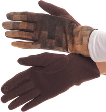 Charger l&#39;image dans la galerie, Kade Pixel Ombre Multi Colored Patterned Warm Touch Screen Winter Gloves
