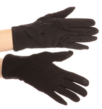 Charger l&#39;image dans la galerie, Liya Classic Warm Driving Touch Screen Capable Stretch Gloves Fleece Lined
