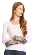 Charger l&#39;image dans la galerie, Liya Classic Warm Driving Touch Screen Capable Stretch Gloves Fleece Lined
