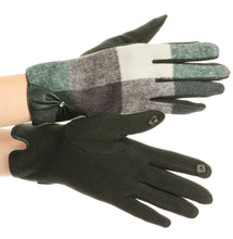 Charger l&#39;image dans la galerie, Liya Classic Warm Driving Touch Screen Capable Stretch Gloves Fleece Lined
