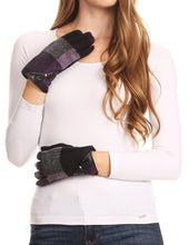 Charger l&#39;image dans la galerie, Liya Classic Warm Driving Touch Screen Capable Stretch Gloves Fleece Lined
