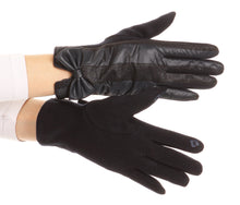 Charger l&#39;image dans la galerie, Liya Classic Warm Driving Touch Screen Capable Stretch Gloves Fleece Lined
