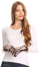 Charger l&#39;image dans la galerie, Liya Classic Warm Driving Touch Screen Capable Stretch Gloves Fleece Lined
