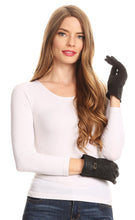 Load image into Gallery viewer, Emie Quilted and Lace Super Soft Warm Driving Gloves Touch Screen Capable
