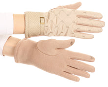 Load image into Gallery viewer, Emie Quilted and Lace Super Soft Warm Driving Gloves Touch Screen Capable
