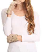 Load image into Gallery viewer, Emie Quilted and Lace Super Soft Warm Driving Gloves Touch Screen Capable
