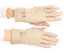 Load image into Gallery viewer, Emie Quilted and Lace Super Soft Warm Driving Gloves Touch Screen Capable
