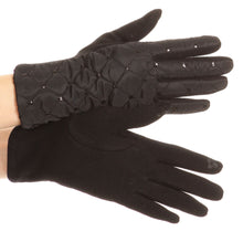Load image into Gallery viewer, Emie Quilted and Lace Super Soft Warm Driving Gloves Touch Screen Capable
