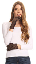 Load image into Gallery viewer, Emie Quilted and Lace Super Soft Warm Driving Gloves Touch Screen Capable
