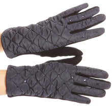 Load image into Gallery viewer, Emie Quilted and Lace Super Soft Warm Driving Gloves Touch Screen Capable
