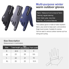 Load image into Gallery viewer, Winter Warm Ski Gloves Men Gloves
