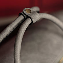 Charger l&#39;image dans la galerie, Grey Tumbled Luciano Leather Duffle Bag (New Weekender Design)
