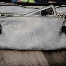 Load image into Gallery viewer, Grey Luciano Leather Sling Bag
