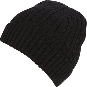 Cable Knitted Solid Color Fashion Winter Beanie / Cap / Hat