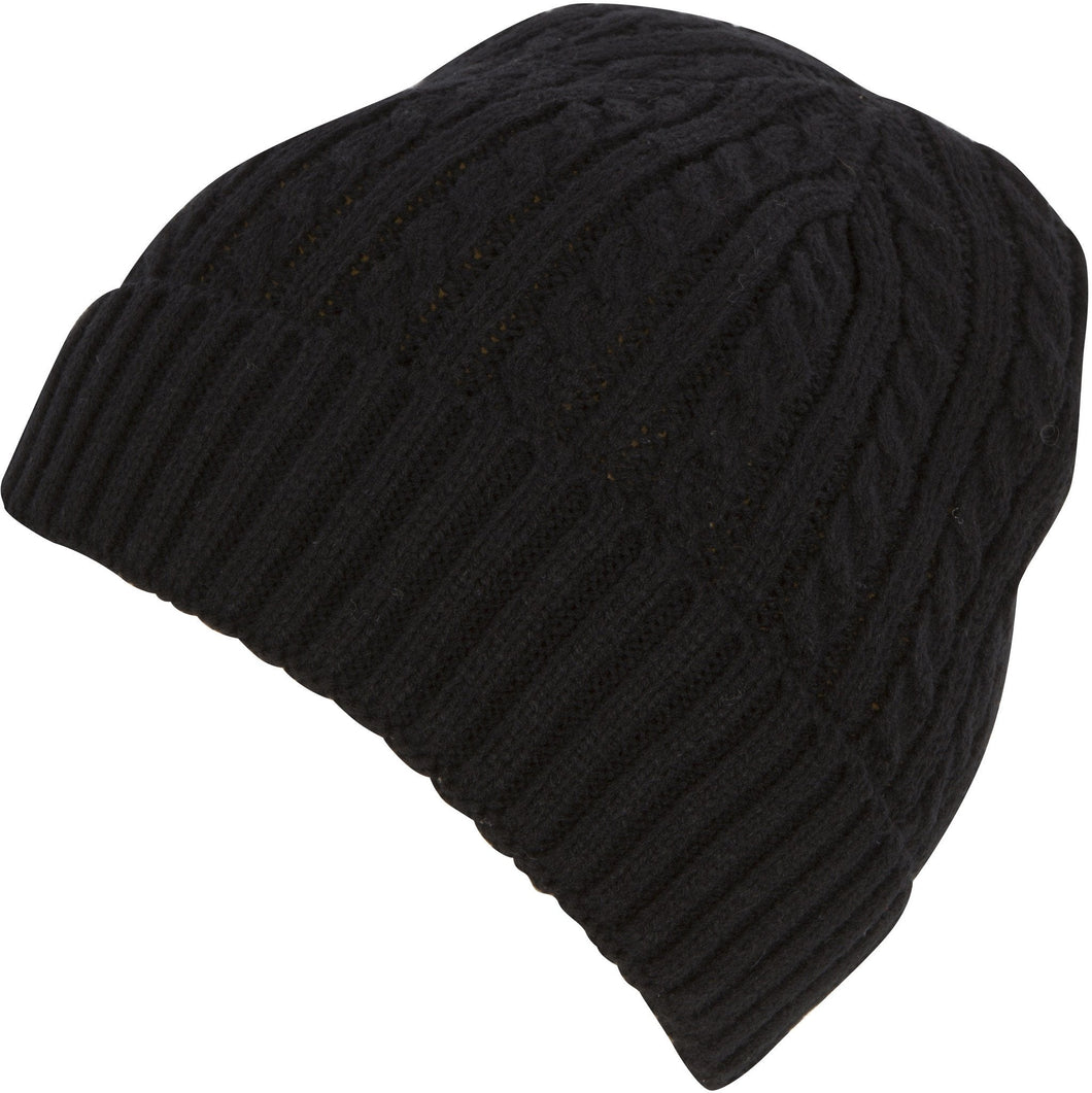 Cable Knitted Solid Color Fashion Winter Beanie / Cap / Hat
