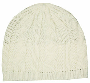 Cable Knitted Solid Color Fashion Winter Beanie / Cap / Hat