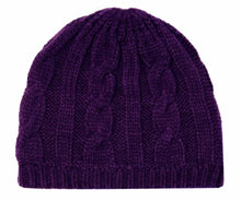 Charger l&#39;image dans la galerie, Cable Knitted Solid Color Fashion Winter Beanie / Cap / Hat
