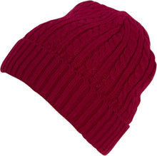 Charger l&#39;image dans la galerie, Cable Knitted Solid Color Fashion Winter Beanie / Cap / Hat
