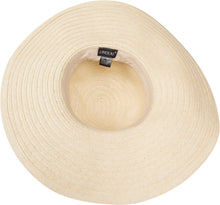 Charger l&#39;image dans la galerie, Daisy UPF 50+ 100% Paper Straw Flower Accent Wide Brim Floppy Hat
