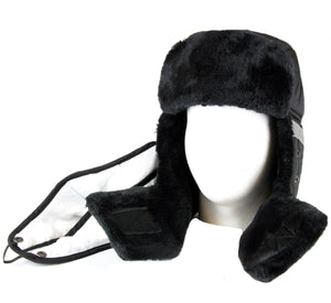 Dab Unisex Faux Fur Chin Strap Removable Face Mask Winter Cold Trooper Hat