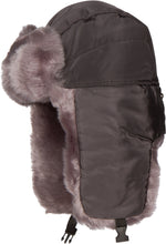 Charger l&#39;image dans la galerie, Martin Adjustable Casual Aviator Ushanka Trapper Hat Faux Fur Lined
