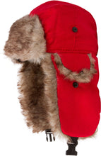 Charger l&#39;image dans la galerie, Morgan Unisex Faux Fur Trooper Hat
