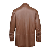 Load image into Gallery viewer, REED Men&#39;s Premium Lambskin Leather Blazer Sports Jacket (Imported)
