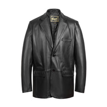 Load image into Gallery viewer, REED Men&#39;s Premium Lambskin Leather Blazer Sports Jacket (Imported)

