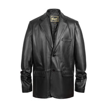 Load image into Gallery viewer, REED Men&#39;s Premium Lamb Skin Leather Blazer (Imported)
