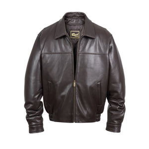 REED Men's New Zealand Lambskin Leather Jacket - Imported