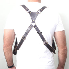 Load image into Gallery viewer, Cowhide Leather Vertical Concealed Holster Right and Left Handers Universal Size
