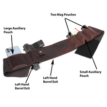 Load image into Gallery viewer, Cowhide Leather BRAVOBELT Belly Band Holster for Concealed Carry - Ambidextrous
