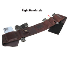 Load image into Gallery viewer, Cowhide Leather BRAVOBELT Belly Band Holster for Concealed Carry - Ambidextrous
