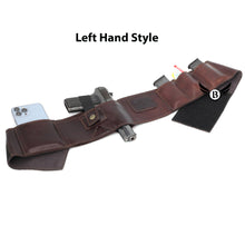 Load image into Gallery viewer, Cowhide Leather BRAVOBELT Belly Band Holster for Concealed Carry - Ambidextrous
