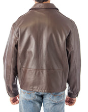 Load image into Gallery viewer, REED Men&#39;s Casual Leather Jacket Union Made in Detroit, USA
