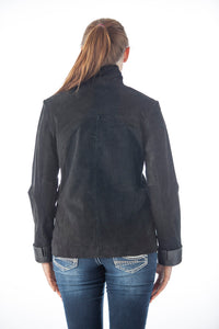 Women's Genuine Suede Leather Fashion Jacket - Imported