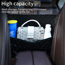 Load image into Gallery viewer, Precise: Luxury Leather Car Handbag Holder Seat Back Organizer - Vegan leather - Imported
