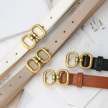 Cargar imagen en el visor de la galería, Elegant Leather Designer Belt for Women
