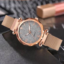 Charger l&#39;image dans la galerie, Montre femme en or rose
